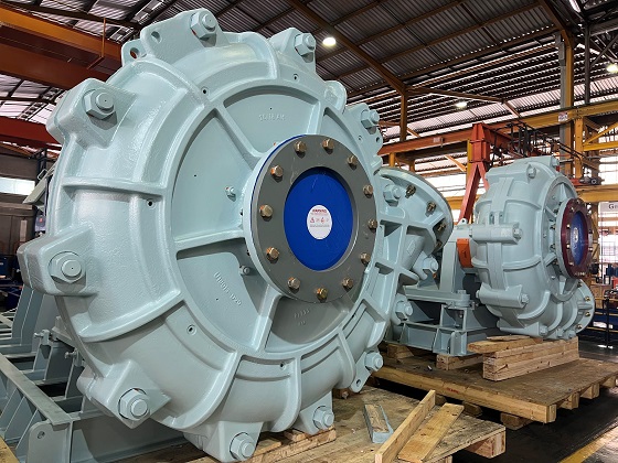 J221 overlay extends life of Warman pump shaft sleeves at Mogalakwena
