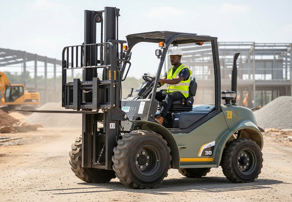 Limited Slip Diff gives Bundu forklifts traction for tough African terrain