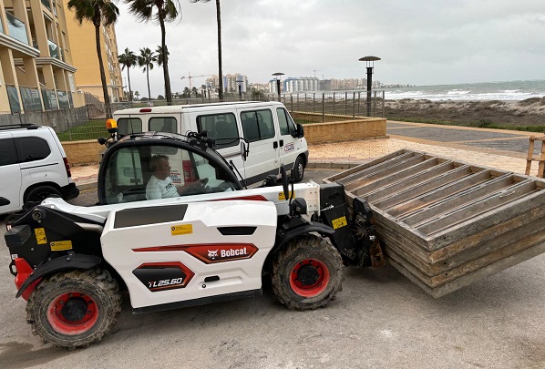 Manoeuvrability and speed on site from new Bobcat telehandler