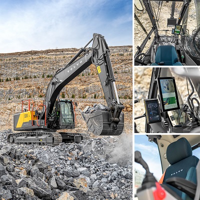 Pioneering performance Volvo CE and Babcock launch next generation equipment