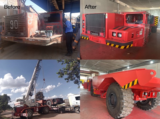 Sandvik Rebuild and Reborn gives mining equipment a second life