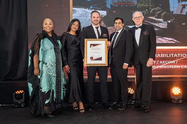 AECOM team at the SAICE National Awards 2025 Ceremony 1