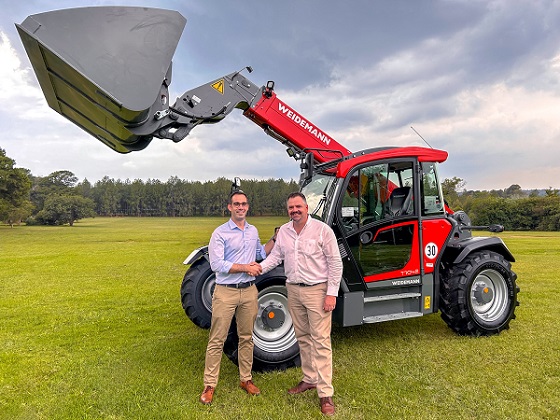 Etienne Pignon Weidemann Market Development Manager Stefan le Roux Wacker Neuson MD South and Sub Sahara Africa