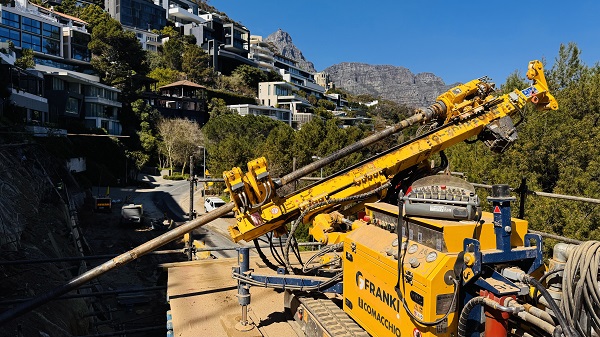 From slip to grip Franki Africa secures the Kloof Road slope