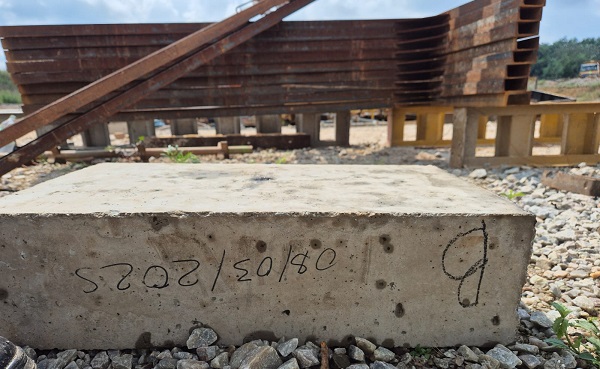 Tests validate SCPs ability to improve concrete durability