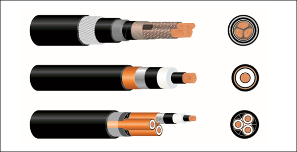 Aberdare Paper Armoured Cable Aberdare Vultex 1C Unarmoured Cable and Aberdare Vultex 3C Unarmoured Cable 1