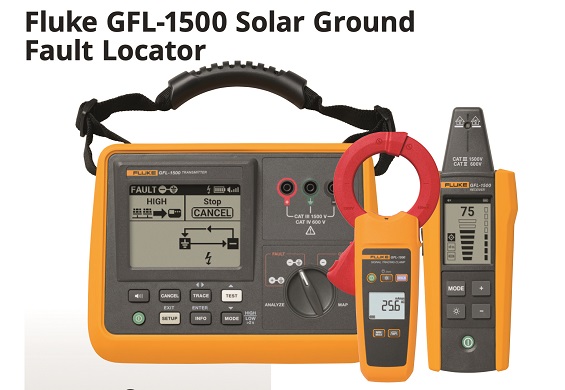 Faster ground fault location for solar installations