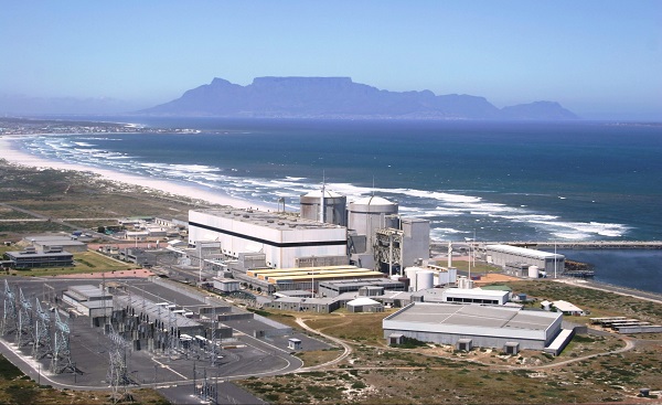 Koeberg located on the west coast is South Africas only nuclear power station