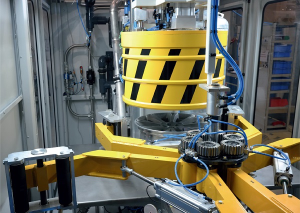 Machine light provides efficient illumination