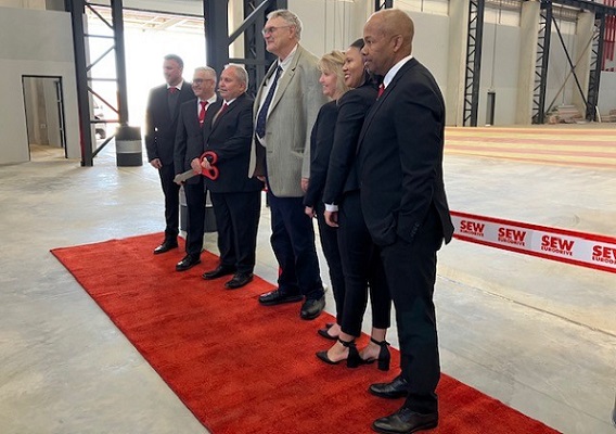 Members of the SEW EURODRIVE South Africa management team