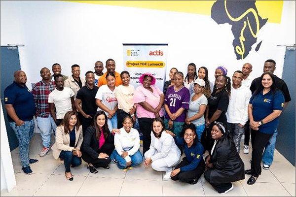 Recently launched at ENS offices in Alexandra YDE Lumen30 will train 30 selected youth in PV technology. 