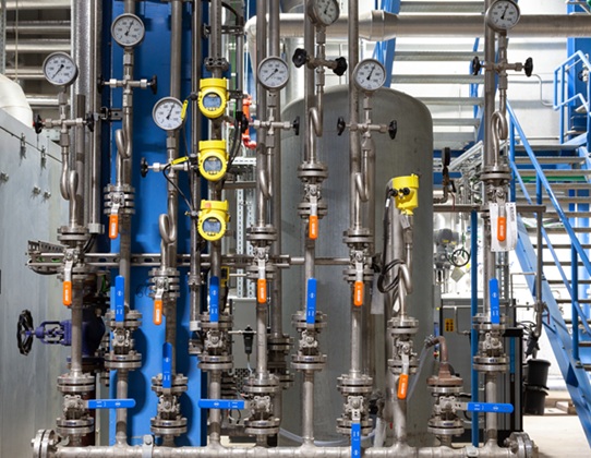 Steam and condensate process pressure measurement paper mill.jpg