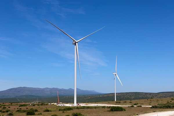 The Umoyilanga Dassiesridge wind farm currently in construction includes battery energy storage and a main transmission substation