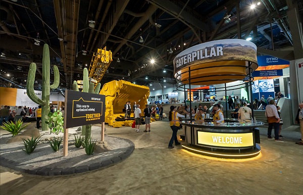 Caterpillars MINExpo 2024 Booth Design Receives Gold Award at 15th Annual Eventex Awards