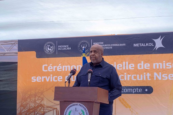 Metalkol SA and SNEL SA inaugurate first circuit to strengthen power supply in Kolwezi