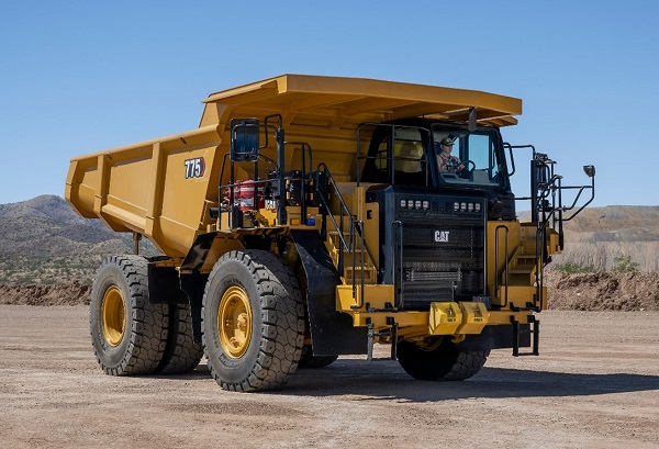 New Cat 775 off highway truck previews the future of autonomy