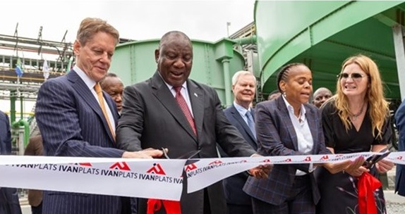 President Cyril Ramaphosa officially opens Platreef Platinum mine