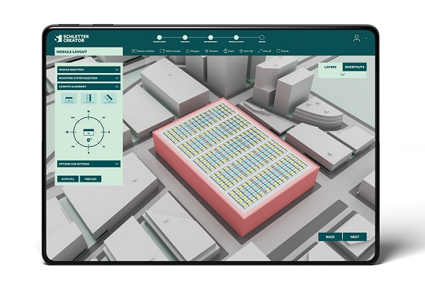Schletter introduces a new solar PV planning tool