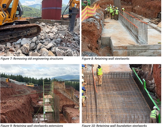 TGME plant build progress earthworks and civil works on track