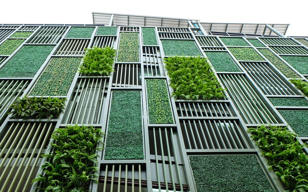 Protecting buildings embodied carbon with retrofitted systems