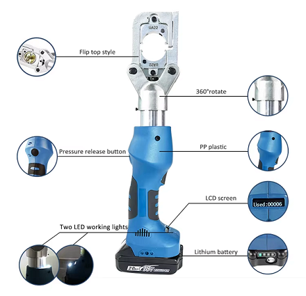 Three D Agencies introduces battery powered crimping tool