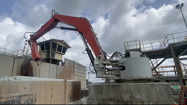 Rock breaker rebuild by Sandvik Rock Processing keeps crushing