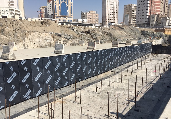 Membrane solutions from Chryso deliver proven protection for construction projects