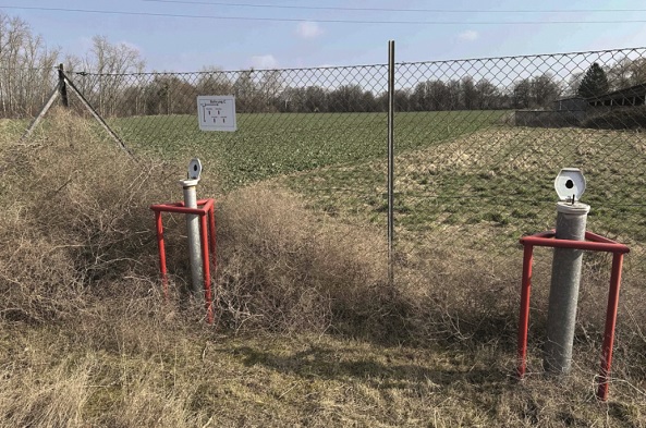 Monitoring groundwater levels on industrial sites