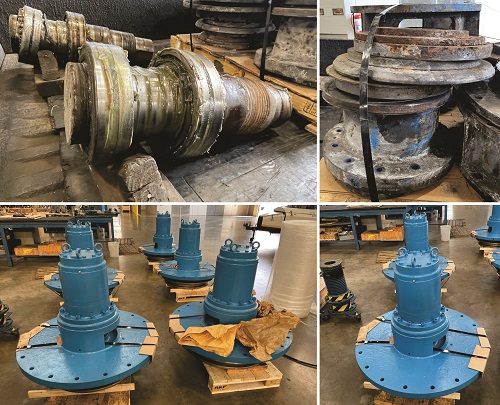 SKF remanufactured stub shafts