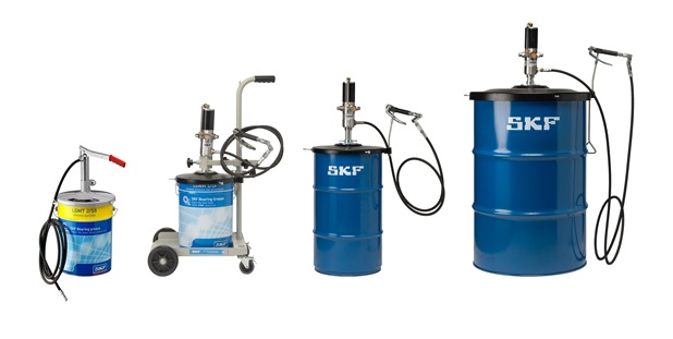 SKF unveils next generation LAGG AF grease pumps