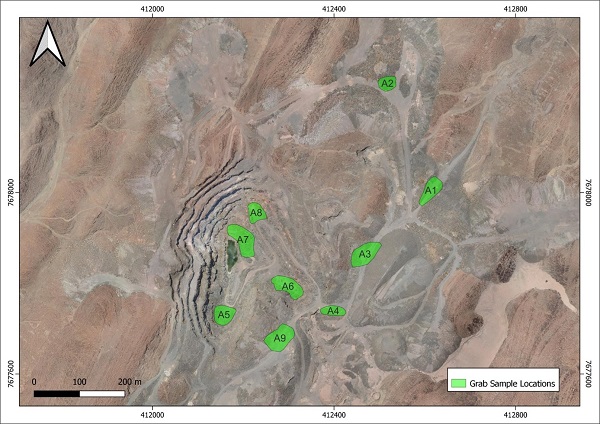 Andrada Mining Positive initial Tungsten test results At Brandberg West