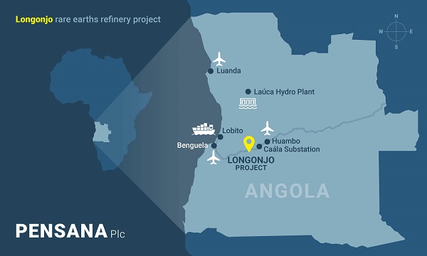 Pensana update on Longonjo Mine development downstream and offtake