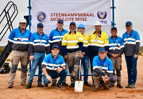 Steenkampskraal Monazite Mine turns soil on new processing plant