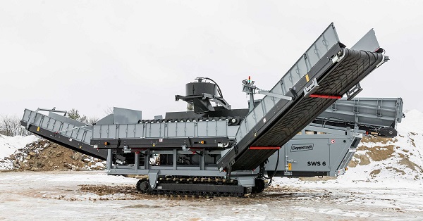 The new SWS 6 from Doppstadt focuses on maximum separation precision