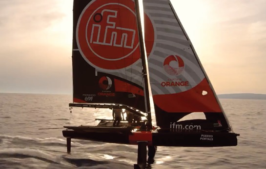 ifms sensors tested while sailing