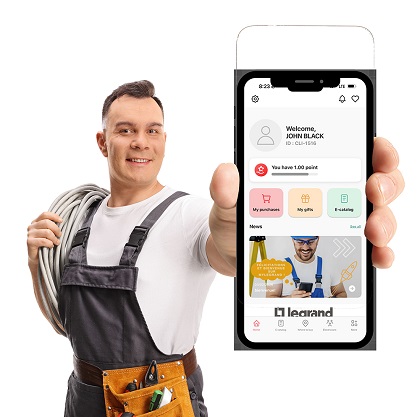 Innovative MyLegrand App connects installers and stores in one platform