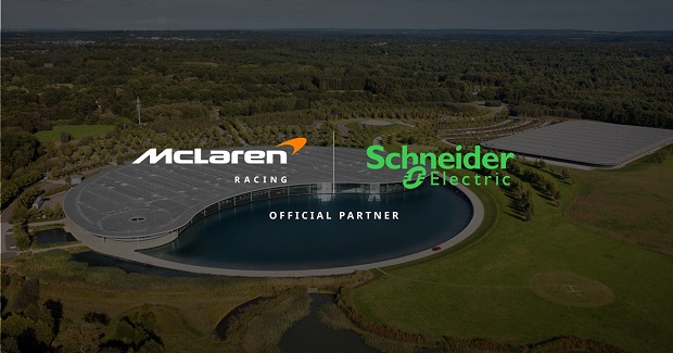 Schneider Electric to partner with McLaren Racing