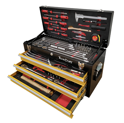 Tork Craft rolls out 127 piece toolbox