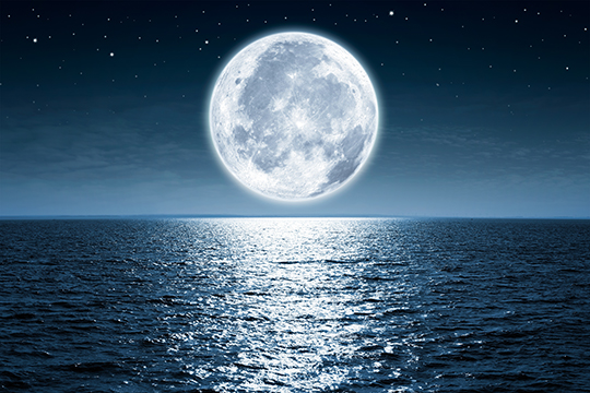 Magma may have formed the moon