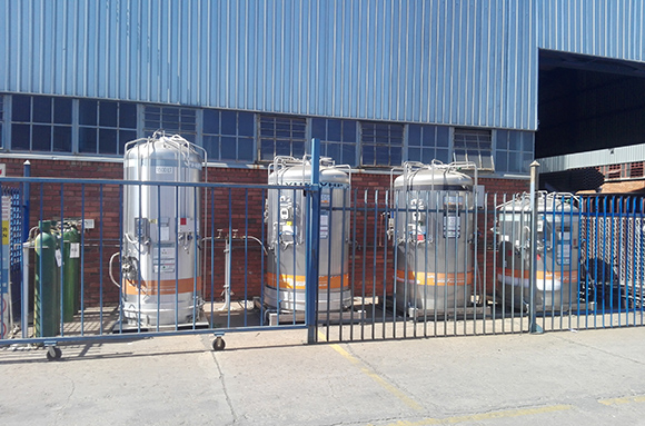 Air Products Bulk tanks
