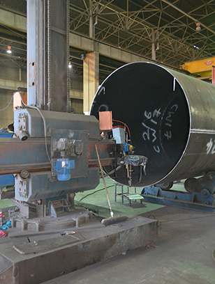 Turnmill penstock pipes