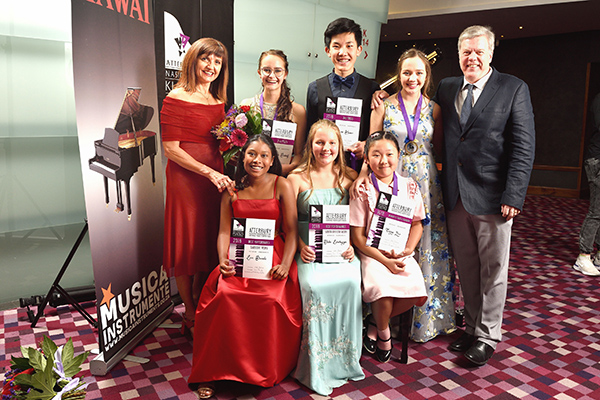Atterbury Piano Competition 2018 winners