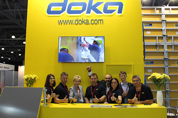 Doka production facility officially opened