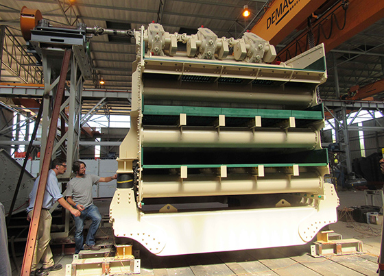 Kwatani vibrating screens Kim Shoepflin twin mass brute force