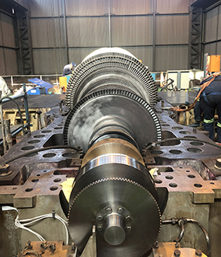 Turbine drive train Marthinusen Coutts ACTOM