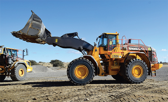 SA miners sold on Volvos articulated haulers