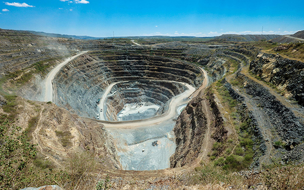 The North Mara mine is a combined open pit and underground operation