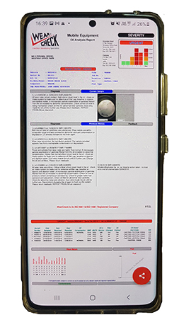 WearCheck embraces communication tech