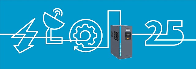 25th anniversary of Atlas Copcos Variable Speed Drive compressor technology 