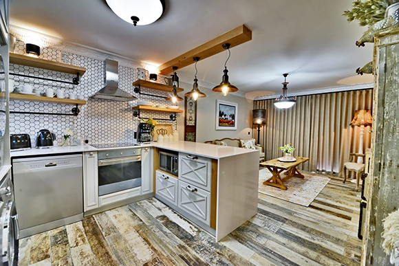 House de Kock finished with deluxe contemporary Italtile style